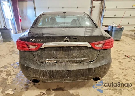 2018 Nissan Maxima 3.5S z USA, uszkodzony, nr VIN 1N4AA6AP0JC407225